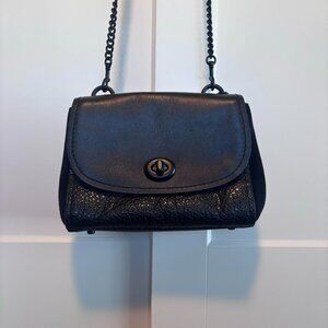 Coach Women's Faye Leather Crossbody - Black